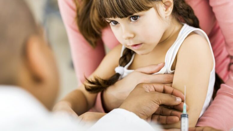 child Pfizer jab
