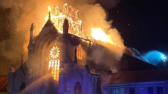 Arson Attacks on Christian Churches Skyrocket Across Europe