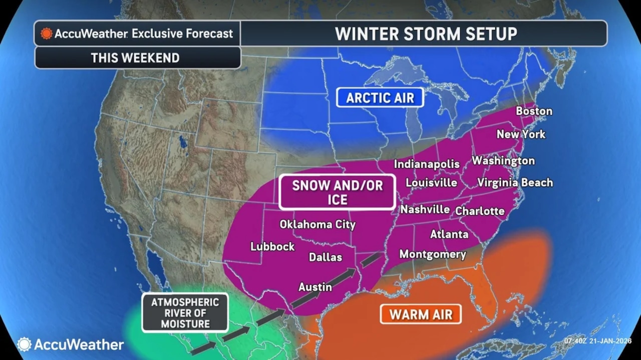 Snow, Ice and Brutal Cold Loom as Winter Storm Threatens 170M People ...