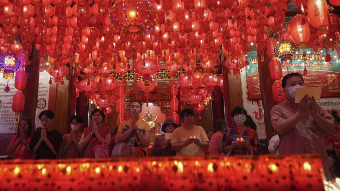 Prayers, Robots, Festivities Usher in Year of the Horse