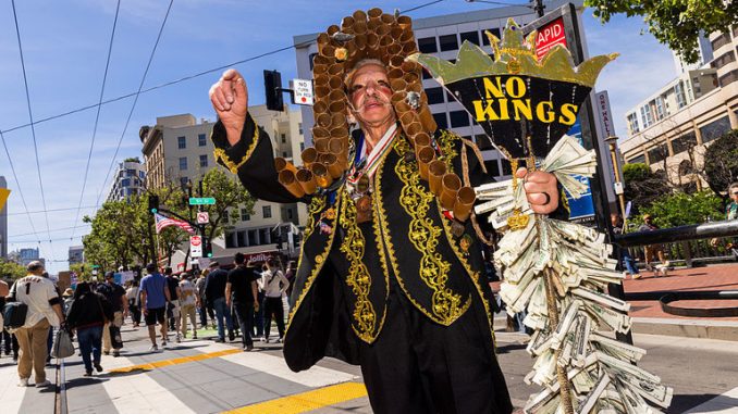 ‘No Kings’ protests sweep across US