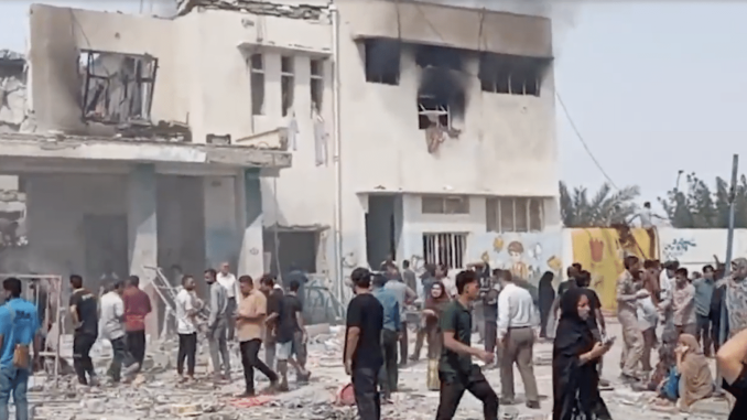 US is responsible for deadly Tomahawk missile strike on an Iranian elementary school