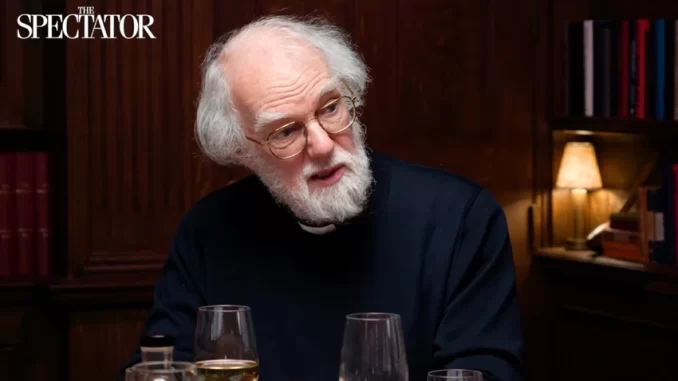 Former archbishop of Canterbury calls US political culture 'demonic'