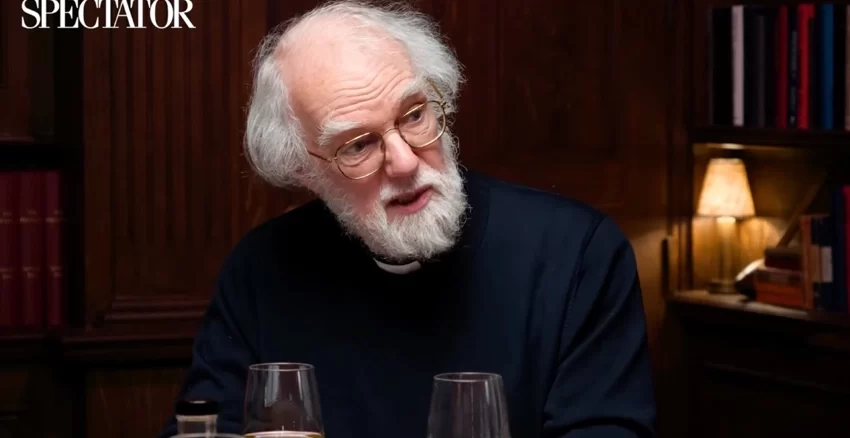 Former archbishop of Canterbury calls US political culture 'demonic'