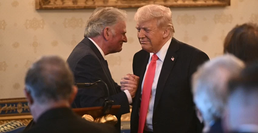 Franklin Graham dismisses backlash to Trump's AI Jesus meme