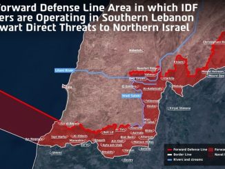 Israeli maps plan to occupy southern Lebanon