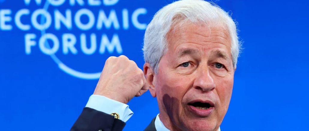 JPMorgan CEO Sounds Alarm