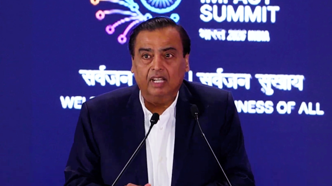 Billionaire Ambani wants AI in every call, app, and home