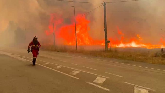 After France Swelters, Now It Burns