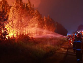 Hundreds evacuated as French wildfires spread
