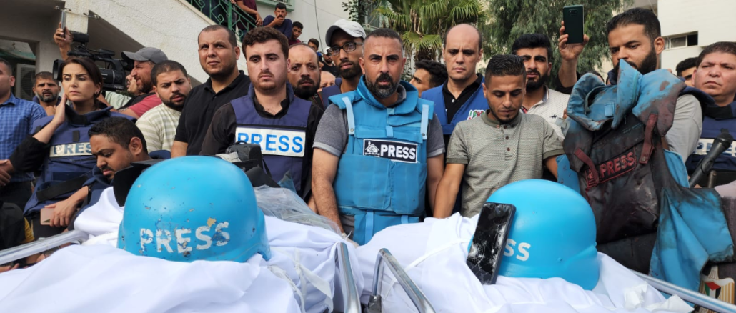 Western media demands answers from Israel for killing journalists in Gaza
