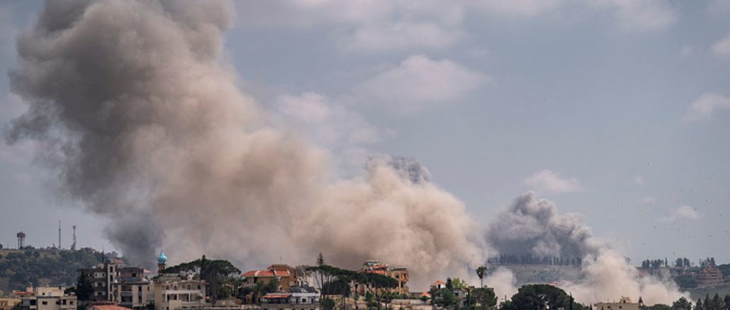 Israel unleashes new strikes on southern Lebanon