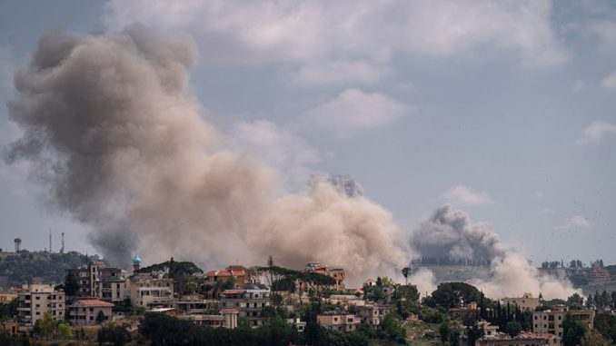 Israel unleashes new strikes on southern Lebanon