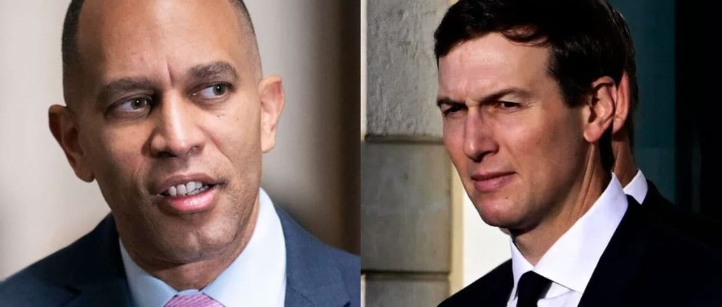 Hakeem Jeffries Holds Secret Meeting with Jared Kushner Ahead of Midterms