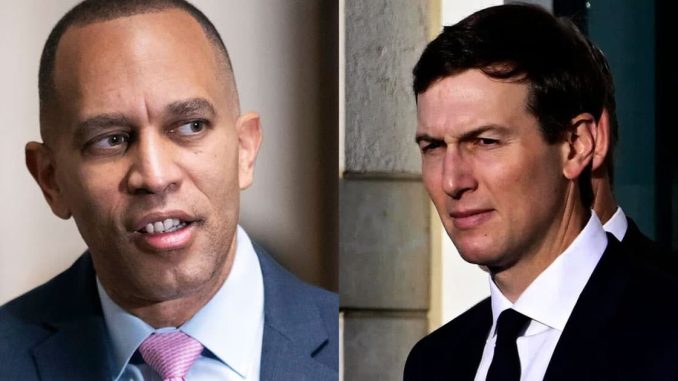 Hakeem Jeffries Holds Secret Meeting with Jared Kushner Ahead of Midterms