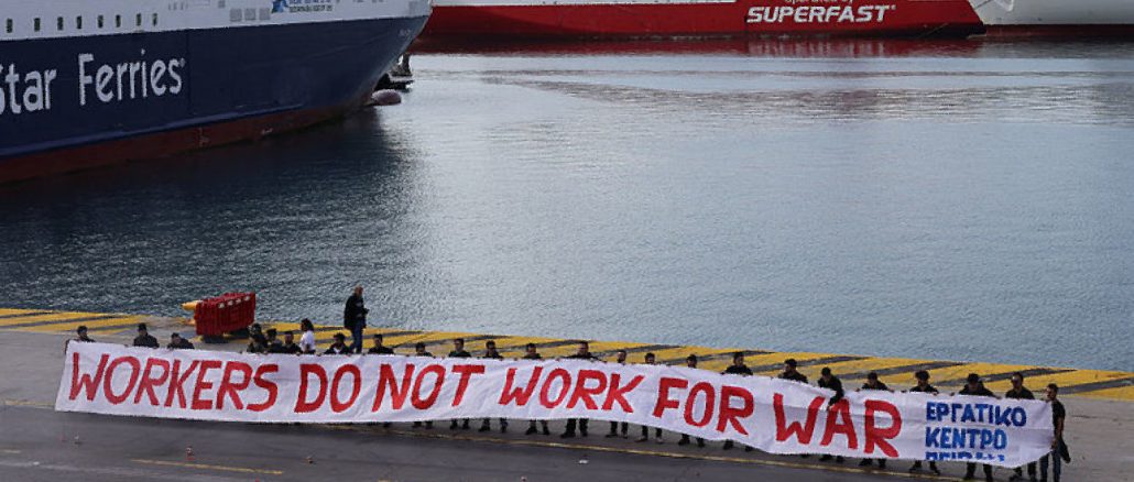 Dockworkers launch global strike against Israeli and US military shipments