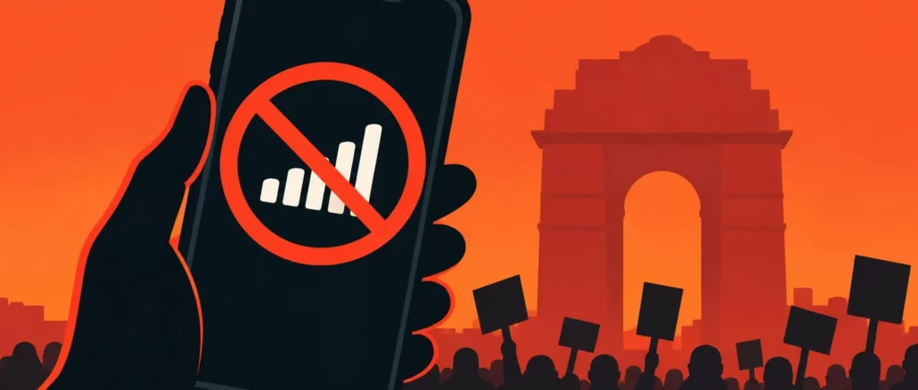 Delhi Cuts Mobile Internet During Youth Protest Over Voter Roll Revision